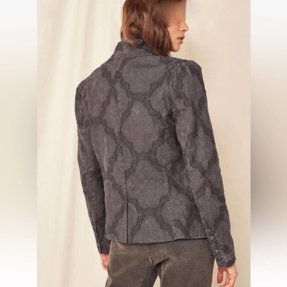 Free People James Blazer Military vintage look.  Size: XS - Picture 2 of 13